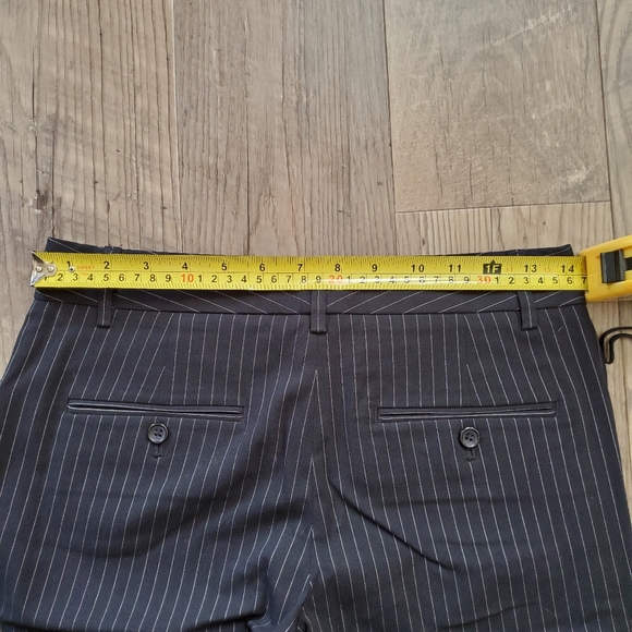 Express Design Studios slacks, pinstripe flared - Picture 6 of 10